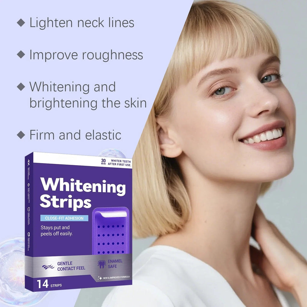 Purple Whitening Strips – White Teeth & Fresh Breath